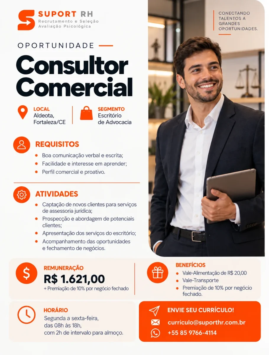 Consultor Comercial