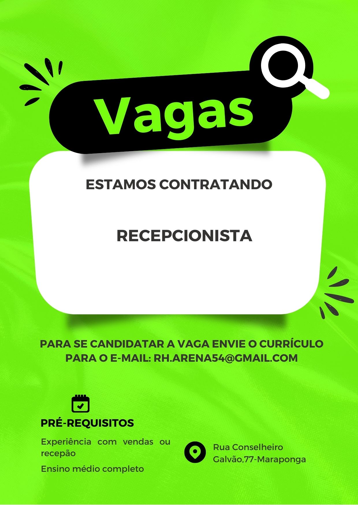 Recepcionista