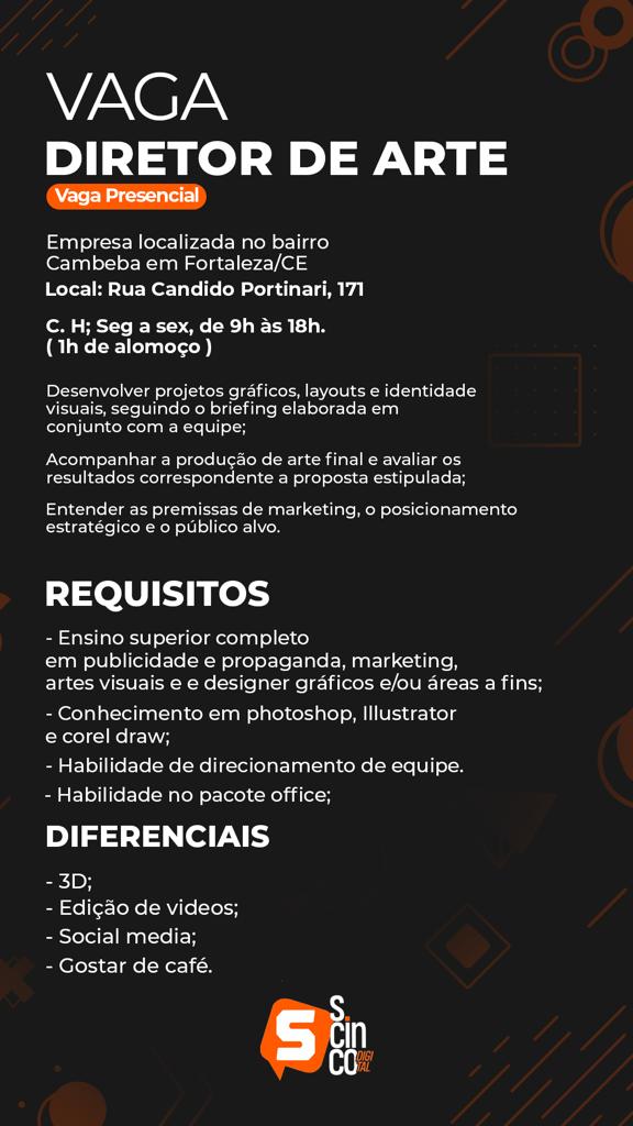 DIRETOR DE ARTE