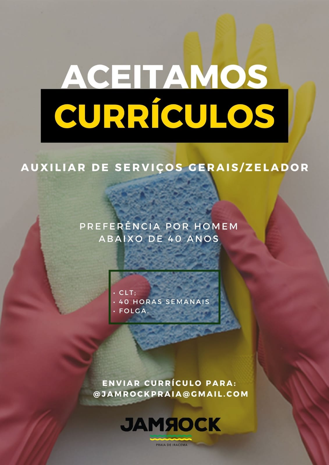 Auxiliar de Serviços Gerais – Zelador