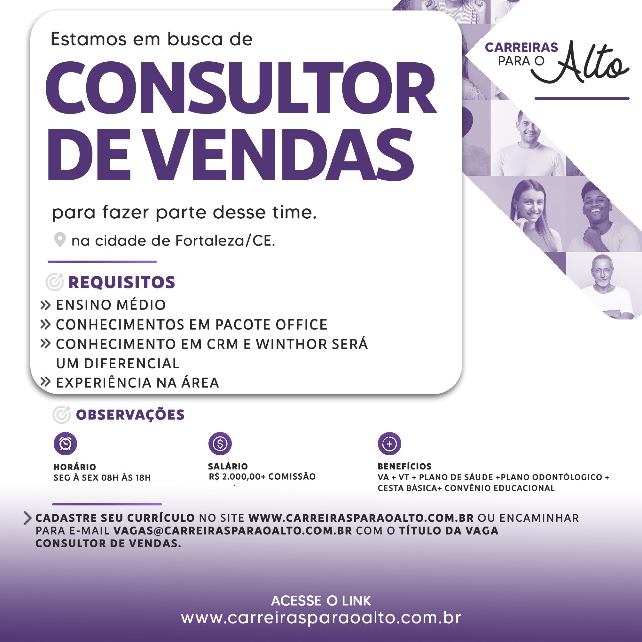 Consultor(a) de Vendas-Distribuidora